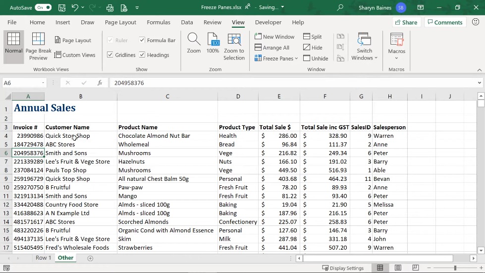 kham-pha-cach-dong-bang-hang-trong-excel-1